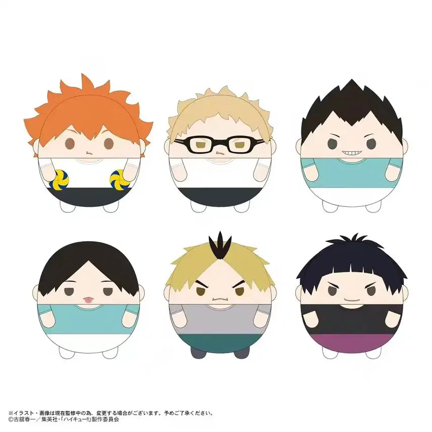 [BUNJANG] Haikyu!! Fuwacoro Ring Vol. 9 (1 Box/6 Set) - Sealed / 하이큐 후와코로링9 1 box (6set) 미개봉
