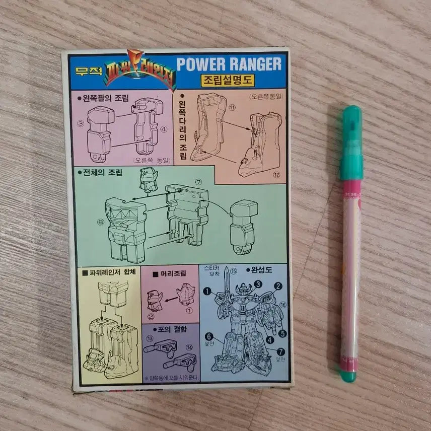 [BUNJANG] Edison Invincible Power Rangers Model Kit / 에디슨 무적 파워레인저