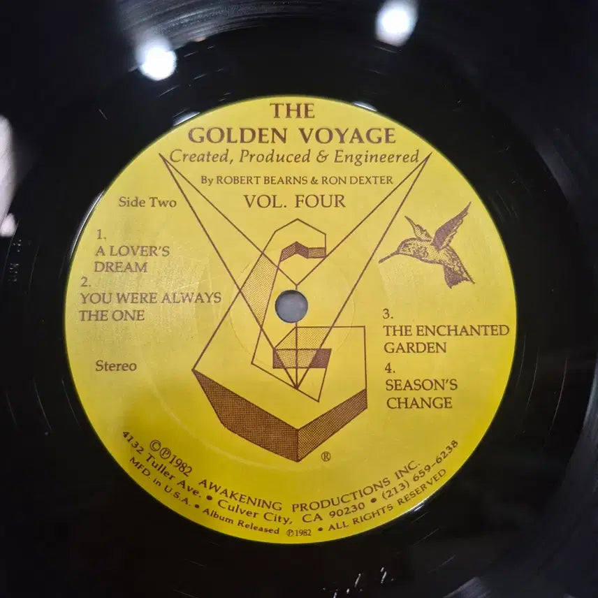 [BUNJANG] LP Robert Burns &amp; Ron Dexter Golden Voyage 4 Vinyl Record / LP 로버트 번즈 &amp; 론 덱스터 Golden voyage 4