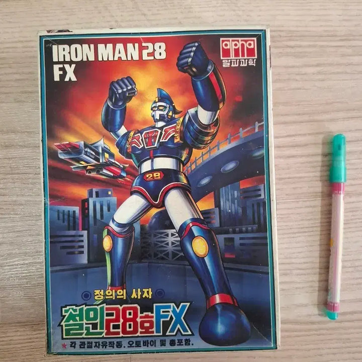 [BUNJANG] Alpha Science Tetsujin 28 FX Model Kit / 알파과학 철인28호 FX 완구