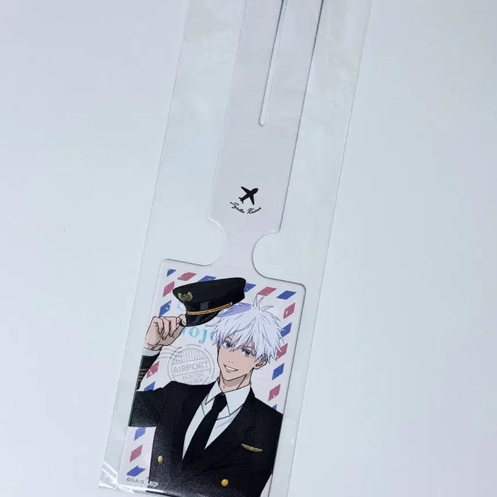 [BUNJANG] Jujutsu Kaisen Satoru Gojo Haneda Airport Luggage Tag / 주술회전 하네다 에어포트 러기지 태그 캐리어 네임택 고죠 사토루