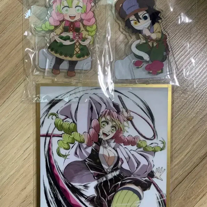 [BUNJANG] Demon Slayer Autumn Festival Obanai Mitsuri Shikishi Bundle Set / 귀멸의 칼날 가을 축제 오바나이 미츠리 색지 일괄 판매
