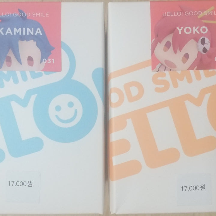 [BUNJANG] Gurren Lagann Kamina &amp; Yoko Hello Good Smile Figure (Sealed) / 그렌라간 카미나 요코 헬로 굿스마일 피규어 미개봉