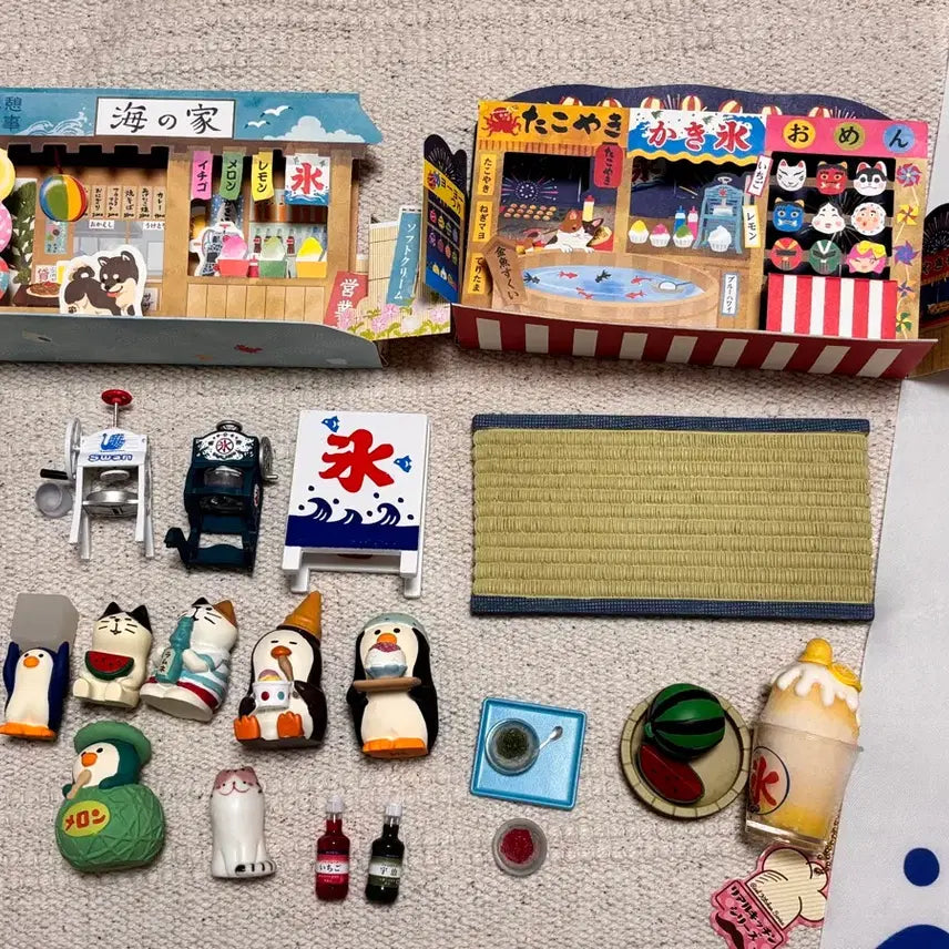 [BUNJANG] Summer Bingsu Figure Set / 여름 빙수 피규어 세트