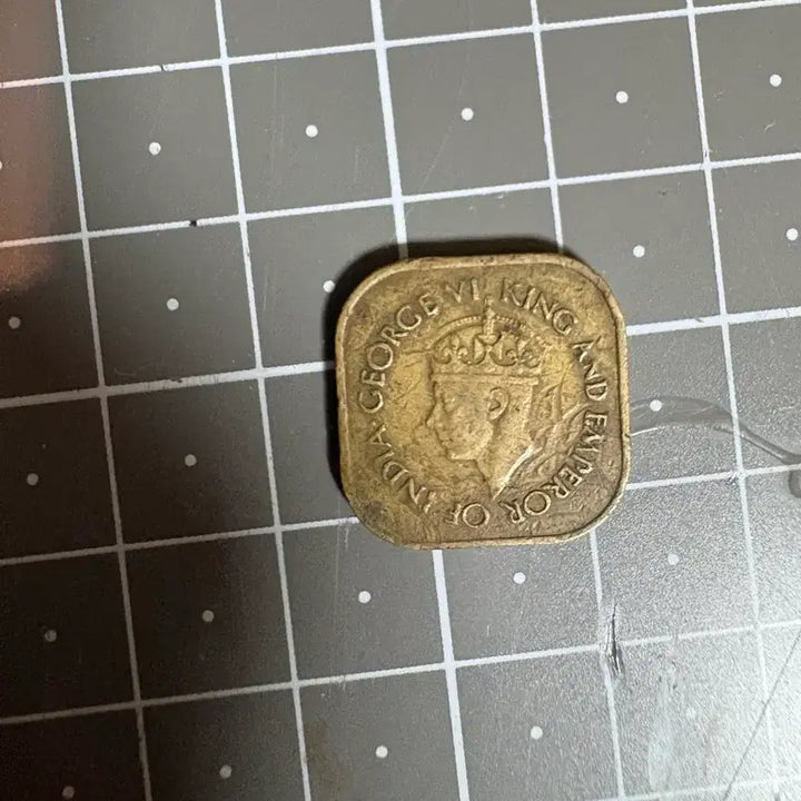 [BUNJANG] George VI Sri Lanka 5 Cents Coin / 조지 6세 스리 랑카 황제 5센트 주화