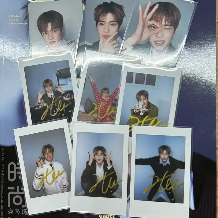 [BUNJANG] RIIZE Sohee Arena Magazine + 9 Photocards Bundle Set / 라이즈 소희 아레나 잡지 + 포카 9장