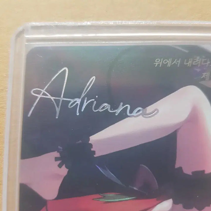 [BUNJANG] Adriana Signed Leader Card Eternally Return Nibell Arena / 악역 영애 아드리아나 SBL 리더 싸인 카드 이터널리턴 니벨아레나
