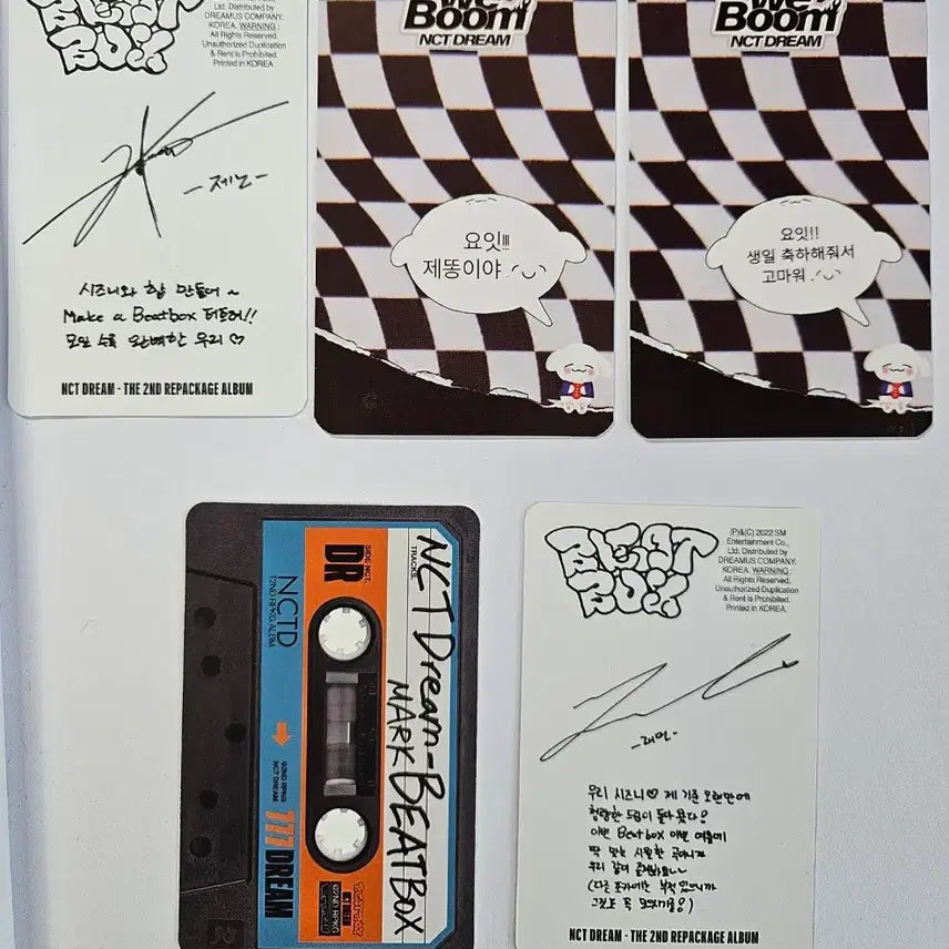 [BUNJANG] NCT DREAM Photocard Bundle Set + 5 Bonus / 엔시티드림 포카 5종 + 5덤