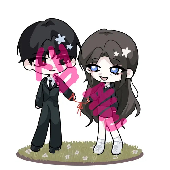 [BUNJANG] 2-Person Pair SD Commission / 2인 페어 sd 커미션