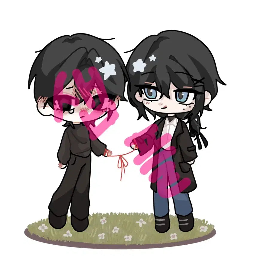 [BUNJANG] 2-Person Pair SD Commission / 2인 페어 sd 커미션