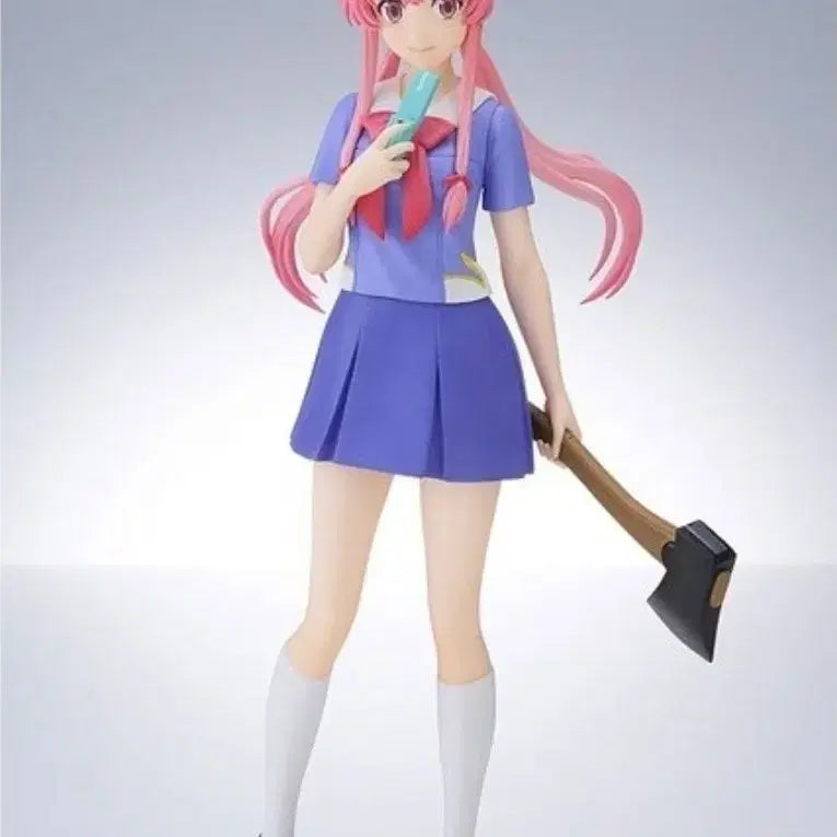 [BUNJANG] Mirai Nikki Yuno Bishoujo Figure (Sealed) / (미개봉) 미래일기 유노 미소녀 피규어 판매
