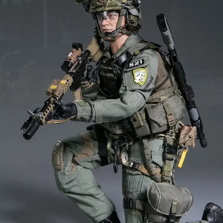 [BUNJANG] DAMTOYS 1/6 Scale FBI SWAT "Agent" Figure (Sealed) / 밀리터리 피규어 댐토이 78044 FBI SWAT 미개봉