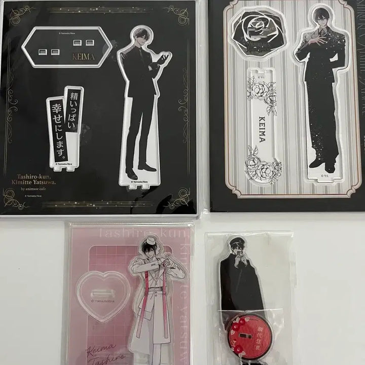 [BUNJANG] Tashiro Ranun Yeoseokun Acrylic Stand Set / 타시로 너란 녀석은 아크릴 스탠드 4종 일괄 타시로