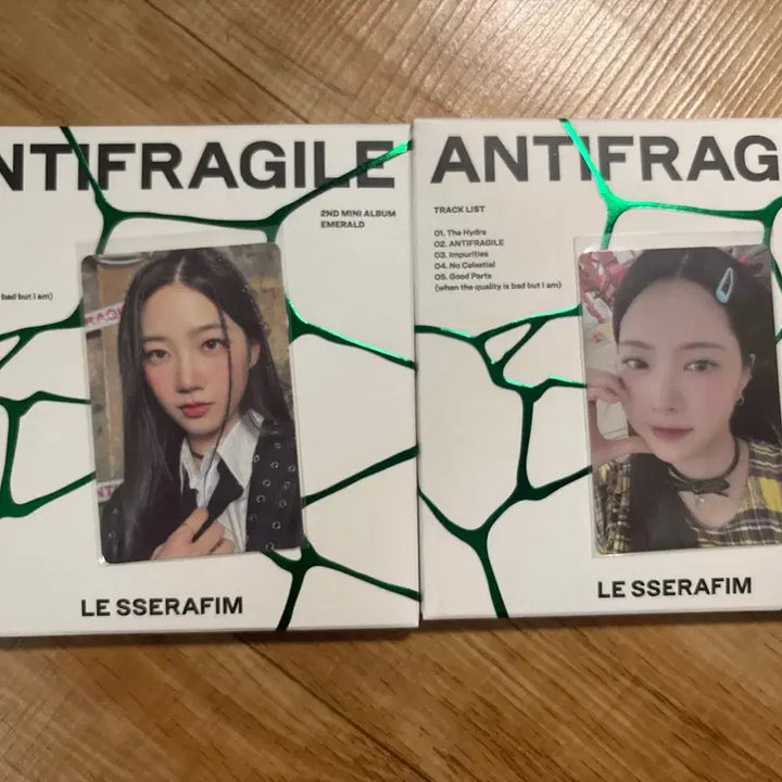 [BUNJANG] LE SSERAFIM ANTIFRAGILE Album Set Photocard Included / 르세라핌 ANTIFRAGILE 앨범 세트 풀구성 포카 포함