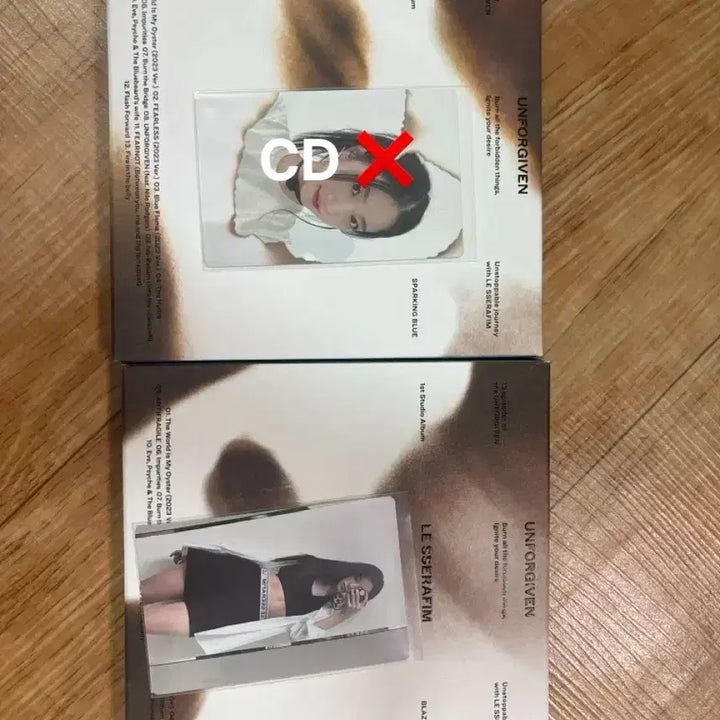 [BUNJANG] LE SSERAFIM UNFORGIVEN Album + Japan Single Set Photocard / 르세라핌 UNFORGIVEN 앨범+일본 싱글 세트 포카 포함