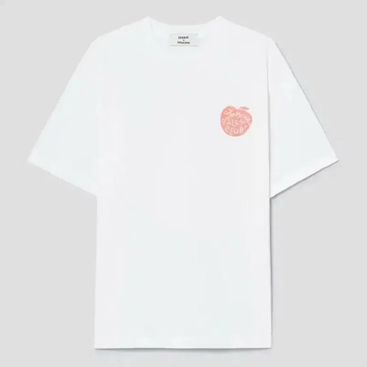 [BUNJANG] Hanro Roro Grapefruit Apricot Club T-Shirt Size 3 / 한로로 자몽살구클럽 티셔츠 3사이즈