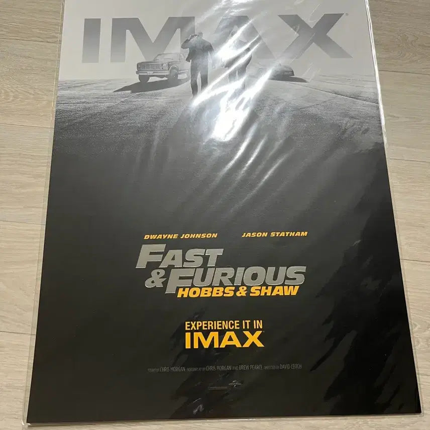 [BUNJANG] Fast &amp; Furious Presents: Hobbs &amp; Shaw IMAX Poster / 분노의질주 홉스앤쇼 아이맥스 포스터