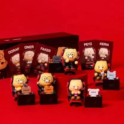 [BUNJANG] T1 Kakao Friends Collaboration Doran Chunsik, Oner Faeze Figure / T1 티원 카카오프렌즈 콜라보 도란 춘식이, 오너 페이즈 피규어
