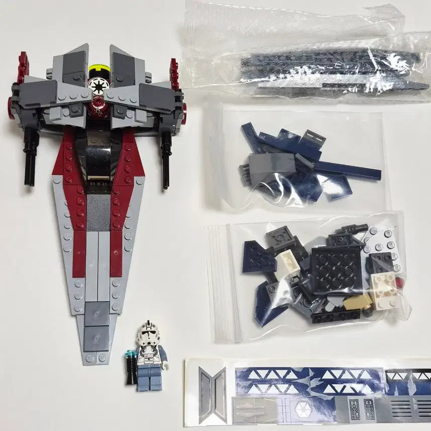 [BUNJANG] LEGO Old Star Wars V-wing Starfighter &amp; Vulture Droid Set / 레고 올드 스타워즈 V윙 스타파이터 &amp; 벌처 드로이드