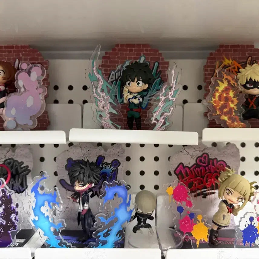 [BUNJANG] My Hero Academia Wall Art Set (6 Types) - Unsealed / 히로아카 월아트 개봉양품 6종 일괄