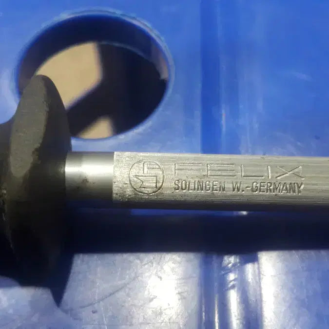 [BUNJANG] 1980s Felix Solingen W. Germany Round Sharpening Steel / 1980 독일 원형 칼갈이