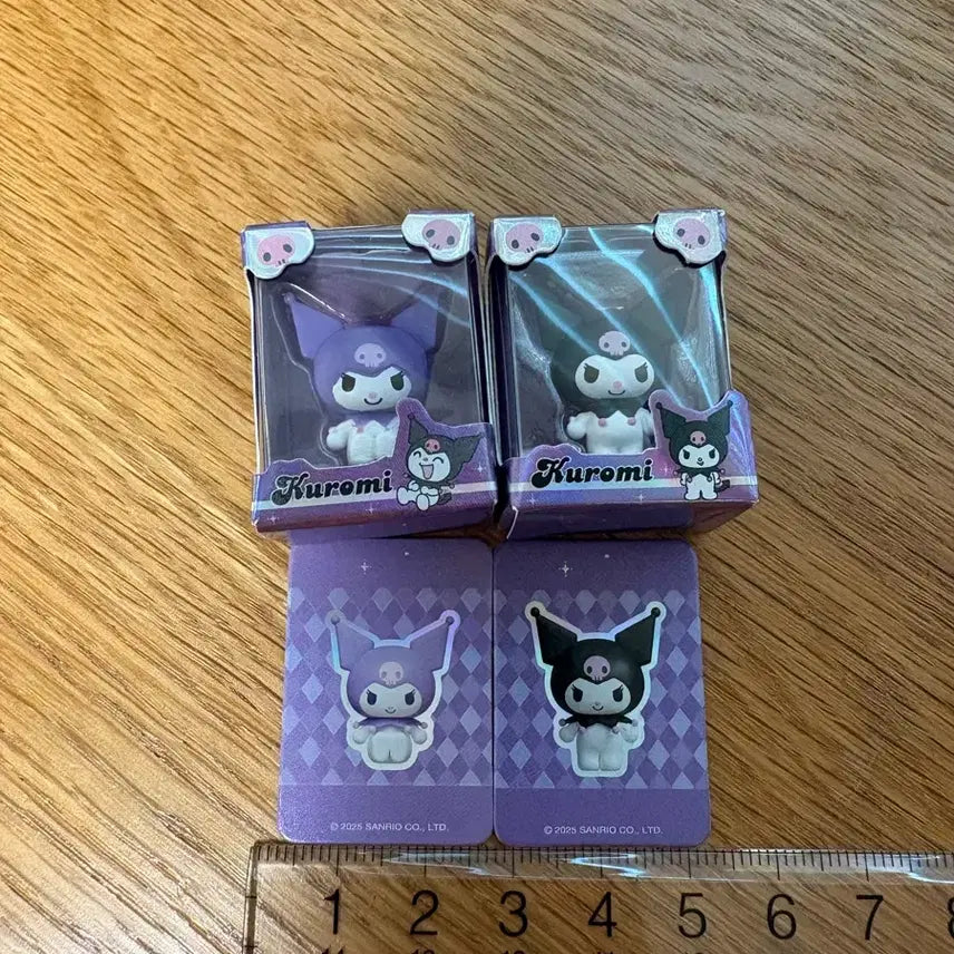 [BUNJANG] Sanrio Kuromi Mini Figure Set (2 Types) / 산리오 쿠로미 미니 피규어 2종 세트
