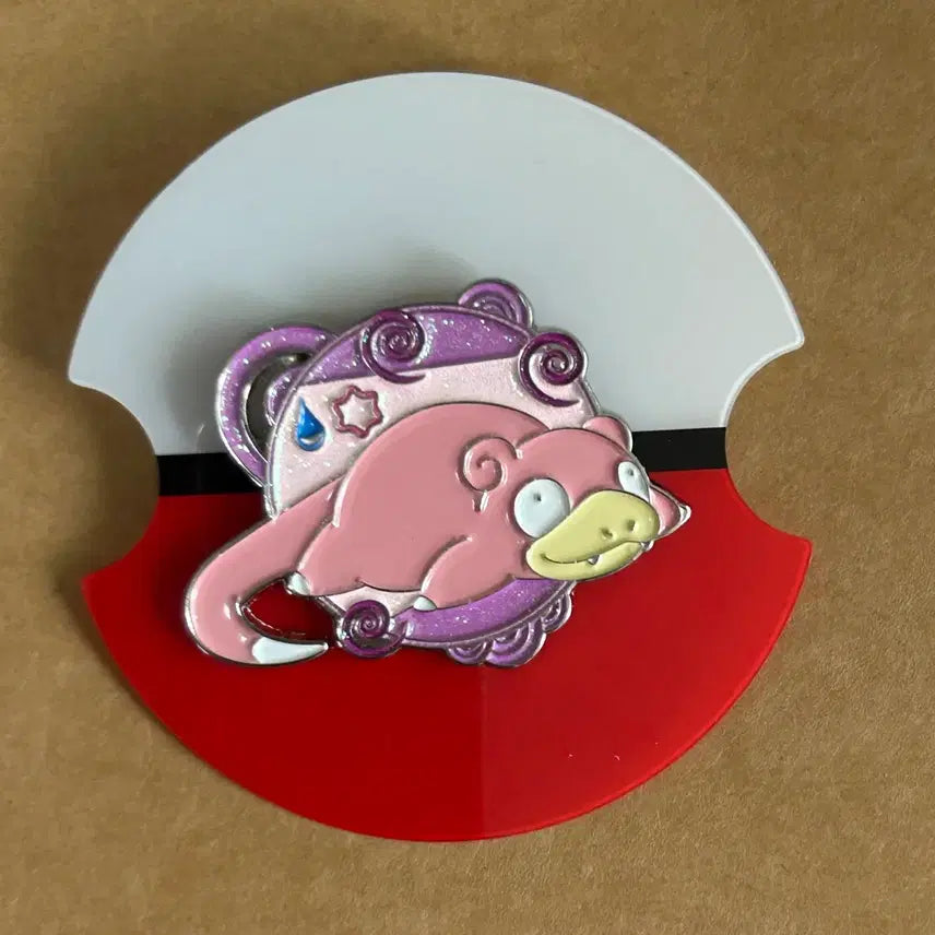 [BUNJANG] Pokemon Slowpoke Random Badge / 포켓몬스터 야돈 랜덤 뱃지