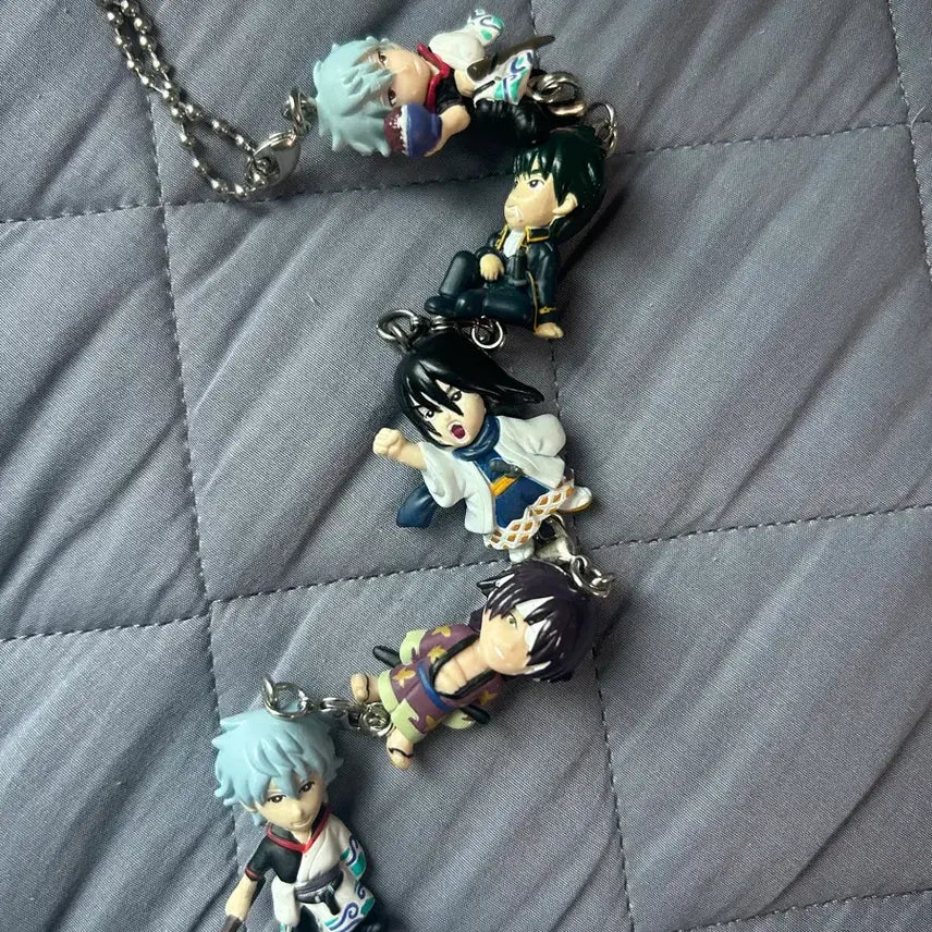 [BUNJANG] Gintama Classic Goods Keychain Bundle / 은혼 고전 굿즈 키링