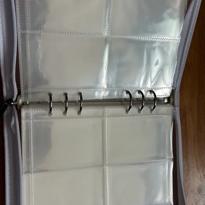 [BUNJANG] A5 Translucent Photocard Ticket Binder / A5 6공 반투명 포카 티켓 바인더