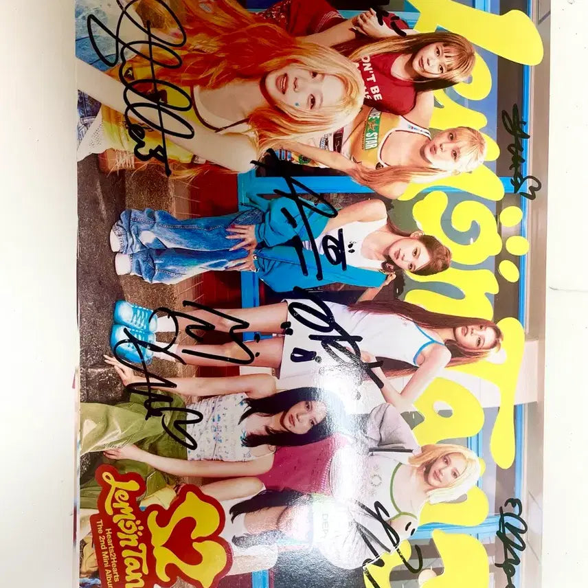 [BUNJANG] Hearts to Hearts Lemon Tang Unreleased Sealed Album Signed / 하츠투하츠 레몬탱 비매 미개봉 친필싸인앨범