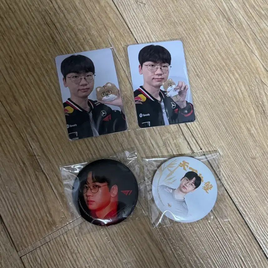 [BUNJANG] T1 Doran Photocard Set / 티원 도란 포토카드 포카(파우치, 인형) 뱃지 doran