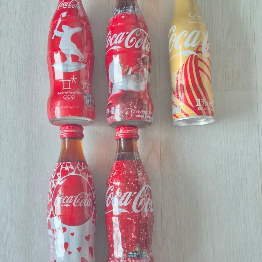 [BUNJANG] Coca-Cola Limited Edition Bottle Bundle Set / 코카콜라병 한정판 판매