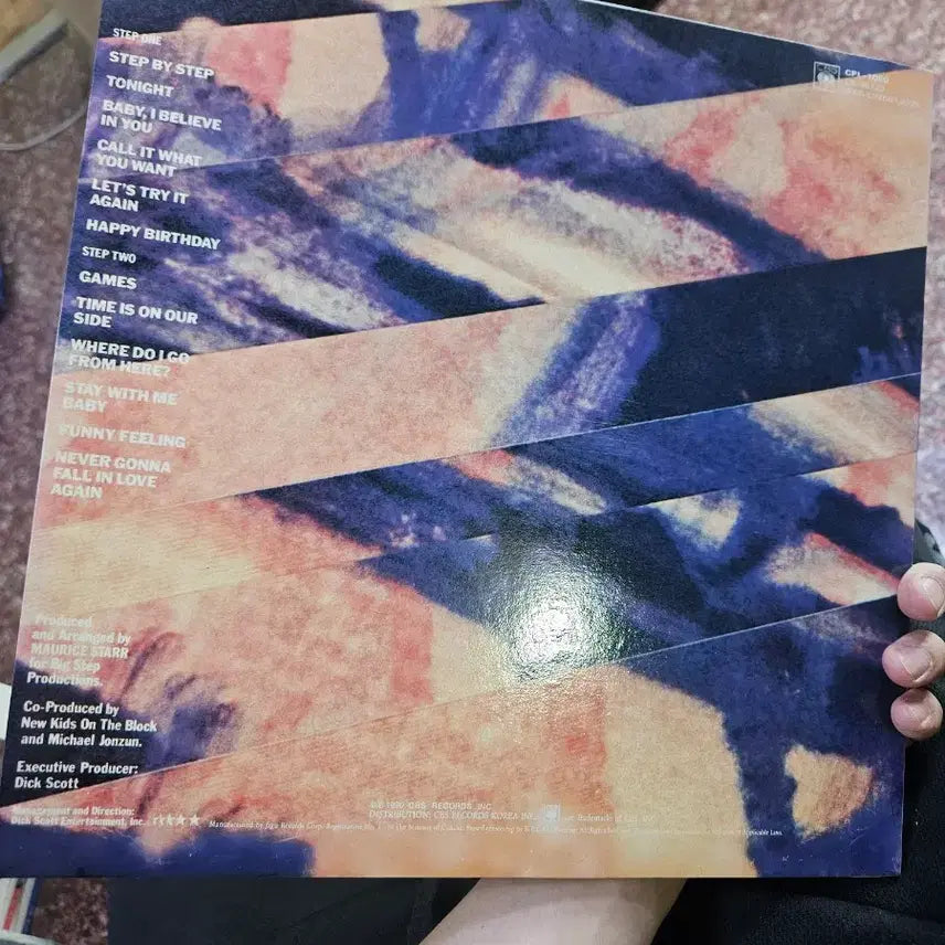 [BUNJANG] New Kids On The Block Step by Step LP / 뉴 키즈 온 더 블록 Step by Step LP 소장용 최상