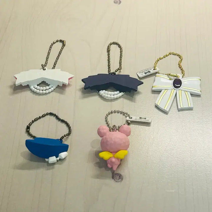 [BUNJANG] Pripara Kumma Bear Accessory Gacha Keyring Bundle Set / 프리파라 쿠마 곰탱이 액세서리 피규어 가챠 키링 일괄