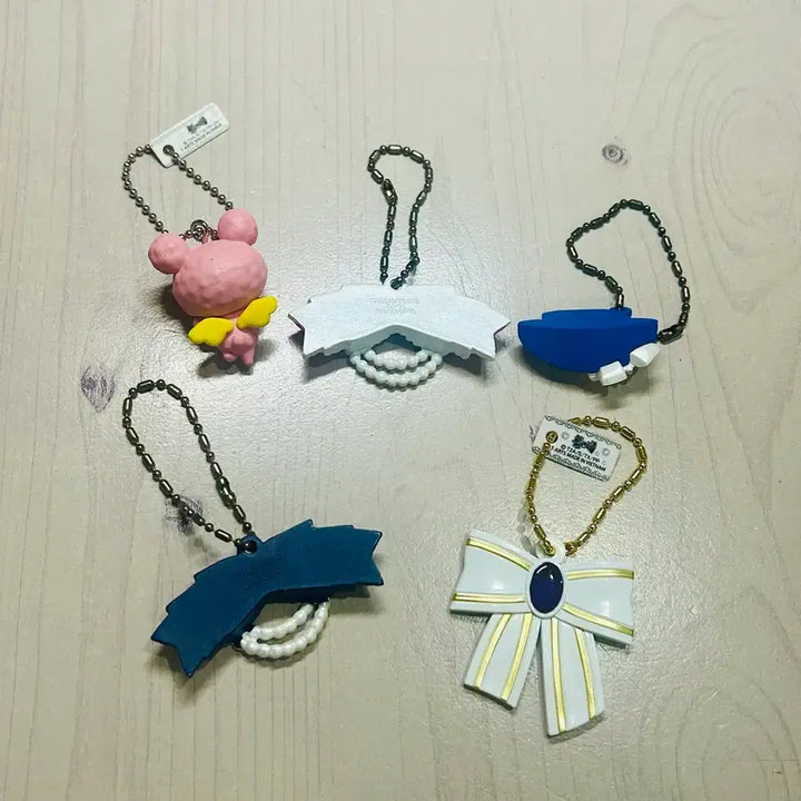 [BUNJANG] Pripara Kumma Bear Accessory Gacha Keyring Bundle Set / 프리파라 쿠마 곰탱이 액세서리 피규어 가챠 키링 일괄