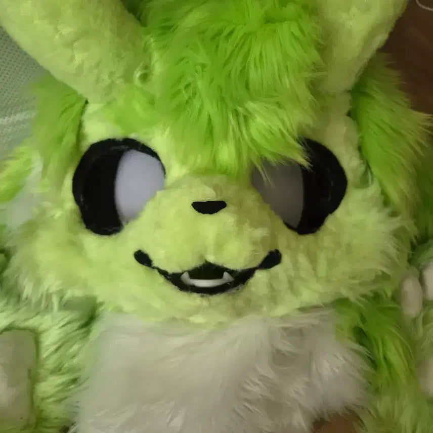 [BUNJANG] Alien Rabbit Fursuit Head, Paws, and Tail / 택포) 퍼슈트 급처 판매합니다!