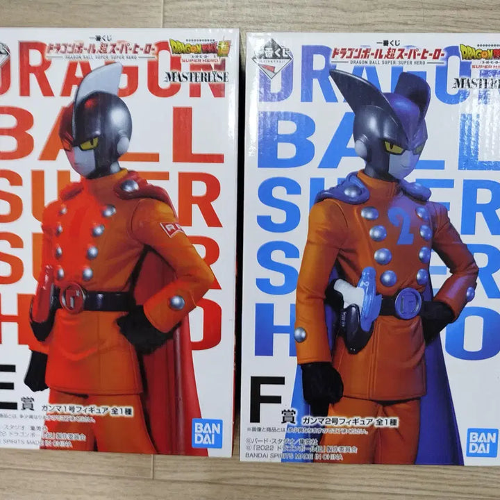 [BUNJANG] Ichiban Kuji Dragon Ball Super Hero Gamma 1 &amp; Gamma 2 Figures Set / 제일복권 드래곤볼 슈퍼히어로 E상 감마1호 F상 감마2호 2종 피규어 판