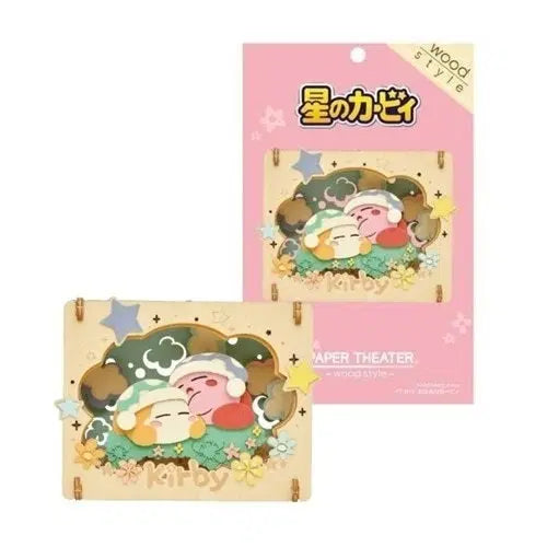 [BUNJANG] Kirby Paper Theater Wood (Sleeping Kirby PT-W15) / 별의 커비 페이퍼 시어터 우드 (낮잠 자는 커비 PT-W15)