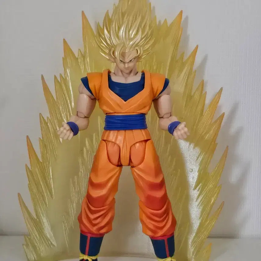 [BUNJANG] Dragon Ball SHFiguarts Super Saiyan 2 Goku Head + Battle of Gods Goku / shf 드래곤볼 DKO초사이어인2 손오공헤드+shf 결전의개막 손오공