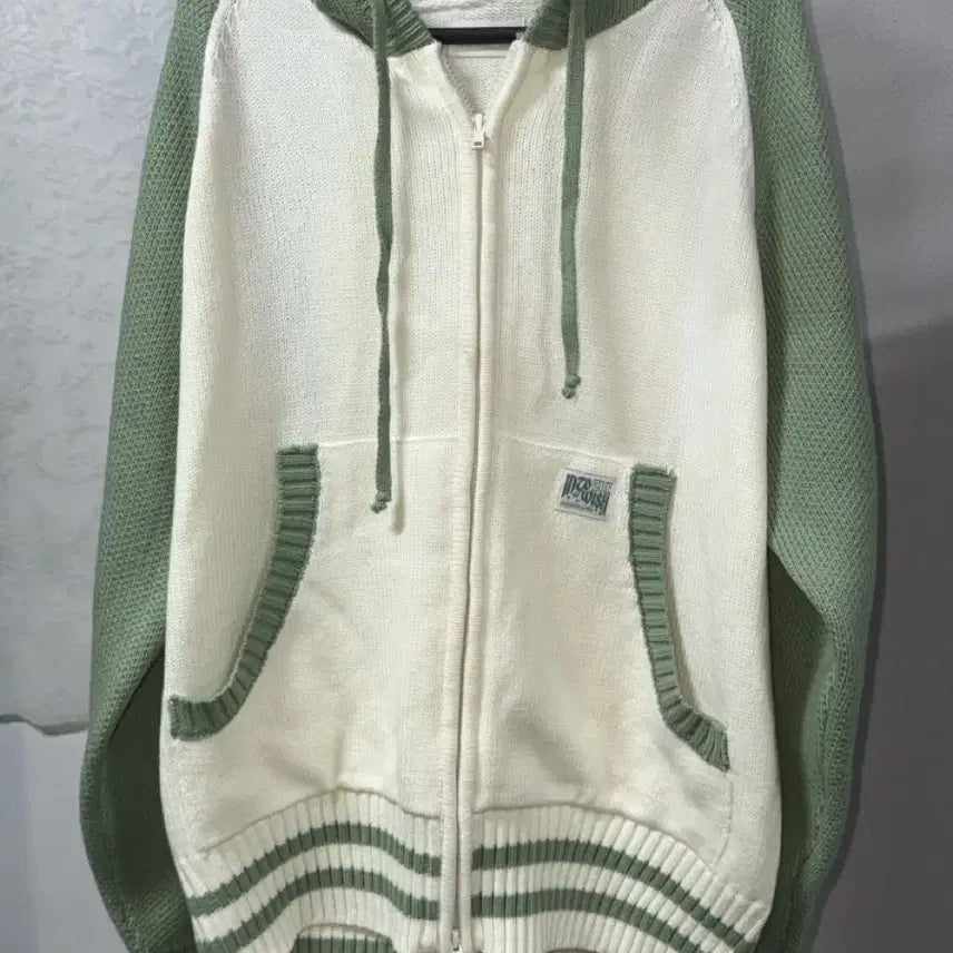 [BUNJANG] NCT WISH Concert Knit Hood Zip-up Regular Length / 엔시티위시 단콘 니트후드집업 일반기장 2번착용