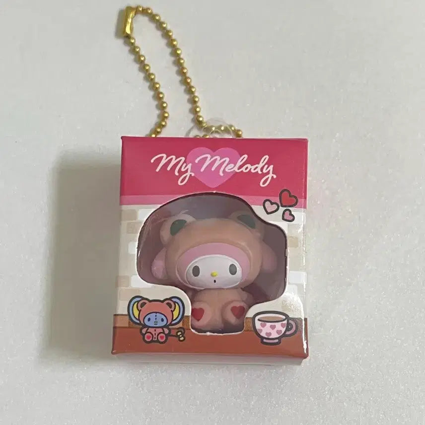 [BUNJANG] My Melody Miniature Keychain Figure Set / 마이멜로디 가챠 미니어처쳐 키링 피규어 헬로키티 산리오 마멜 쿠로미 콜렉션 컬렉션 스트랩 참 패키지 키티