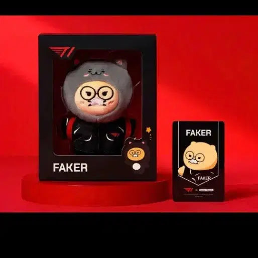 [BUNJANG] T1 Faker Doll with Photocard / T1 페이커 인형 팝니다 포토카드 포함