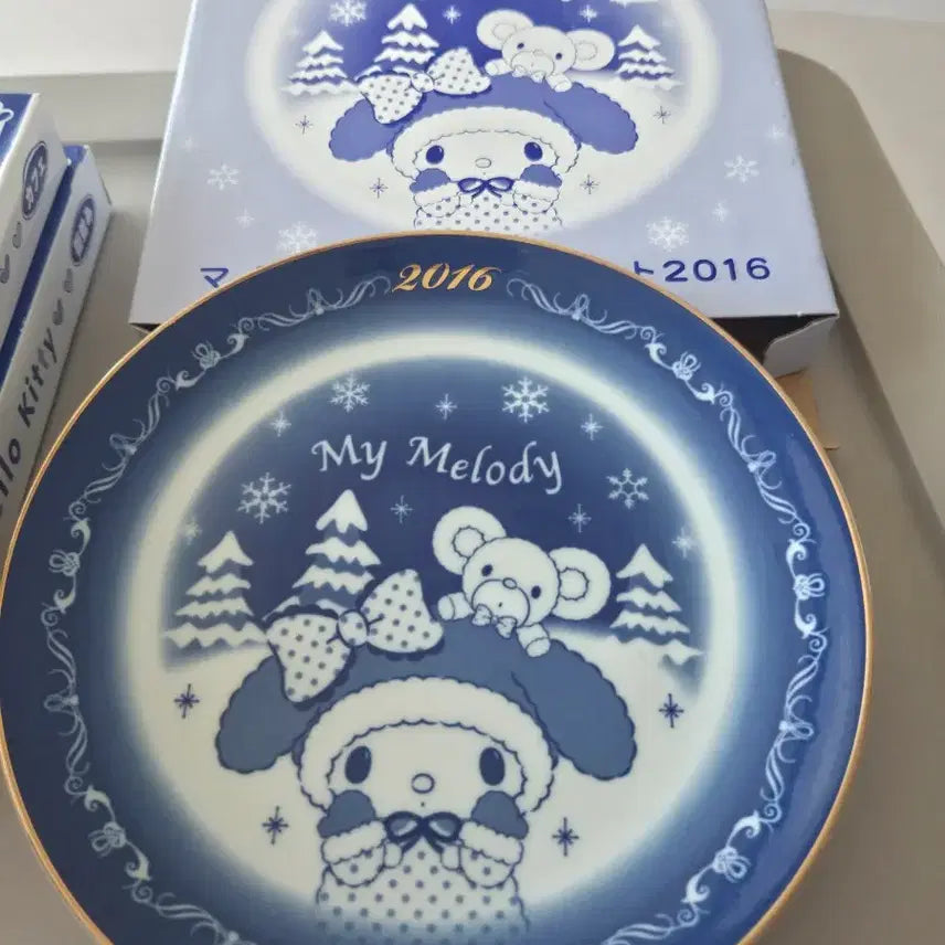[BUNJANG] My Melody 2016 Commemorative Plate OITA BANK / 마이멜로디 2016년 기념 접시 OITA BANK