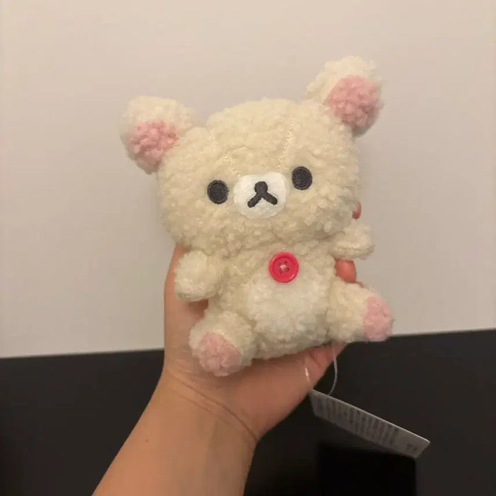 [BUNJANG] Rilakkuma Korilakkuma Sherpa Plush Doll / 코리락쿠마 뽀글이 인형
