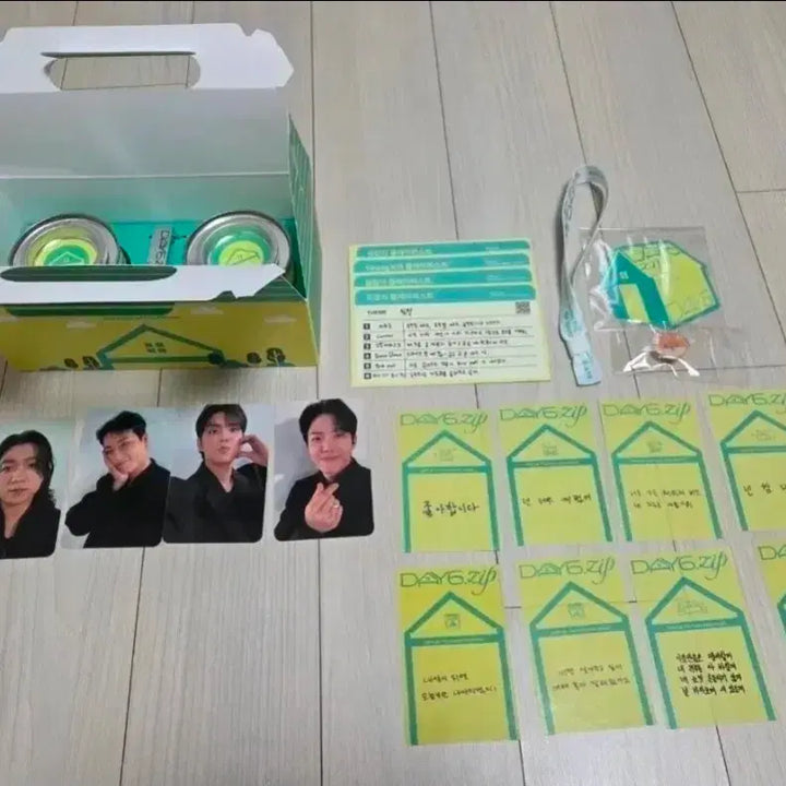 [BUNJANG] Day6 Pop-up Zip Entrance Gift + Key Pouch K-Zibits (Young K) / 데이식스 팝업 zip 입장 기프트 케 지비츠 youngk day6