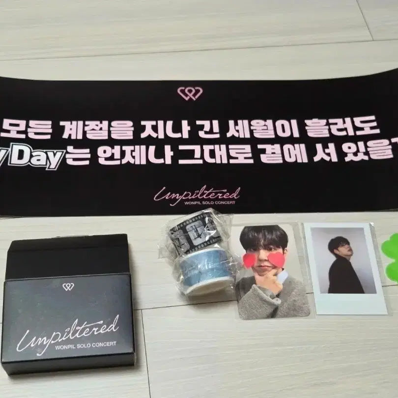 [BUNJANG] DAY6 Wonpil Solo Concert Last Day Unfiltered Admission Gift Confetti / 데이식스 원필 솔콘 막콘 입장 기프트 언필터드 day6 wonpil