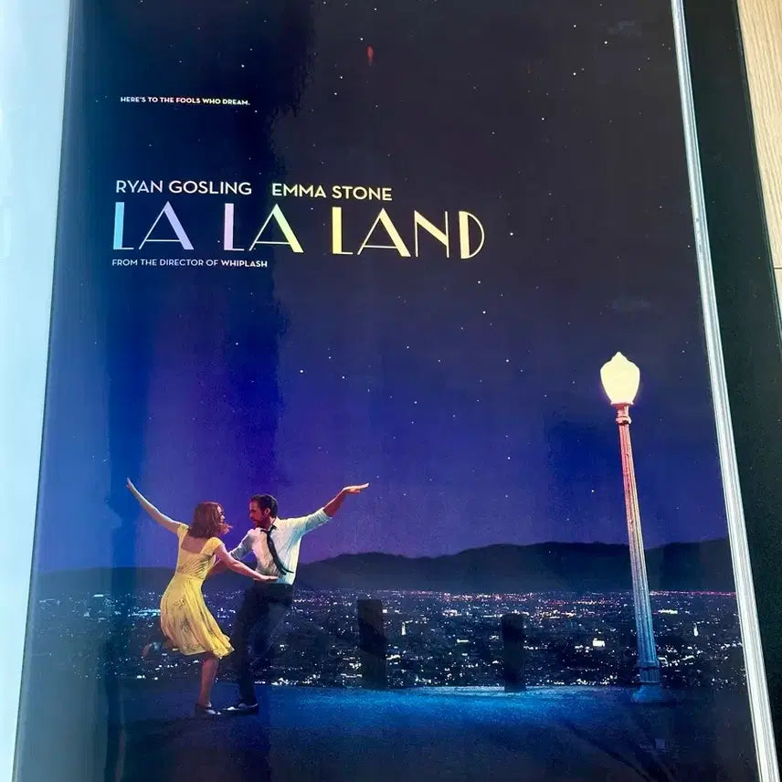 [BUNJANG] La La Land Dolby Exclusive Limited Edition Silver Foil A3 Poster / [초희귀한정판]영화 라라랜드 돌비 은박 dolby 포스터(A3)