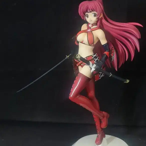[BUNJANG] Rare Two Hearts Tamaki Samurai Figure (Unsealed) / 금토할인.레어,투하트,타마키,피규어,개봉,정품