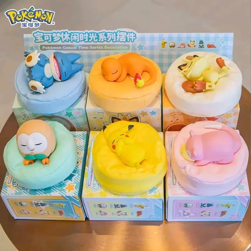 [BUNJANG] Sleeping Snorlax Figure / 포켓몬 잠자는 피규어 먹고자 판매