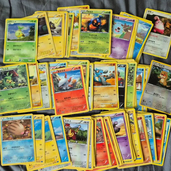 [BUNJANG] Pokemon Common Cards Approximately 325 pcs / 포켓몬카드 커먼 카드 약325장